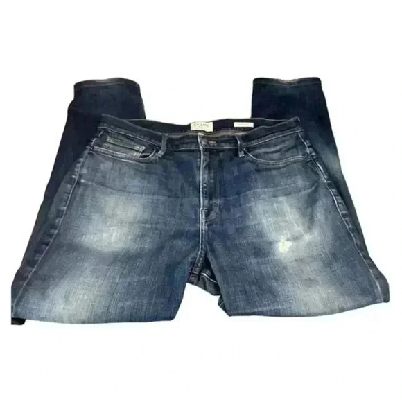FRAME L'Homme Men's Skinny Blue Athletic Jeans Size 36